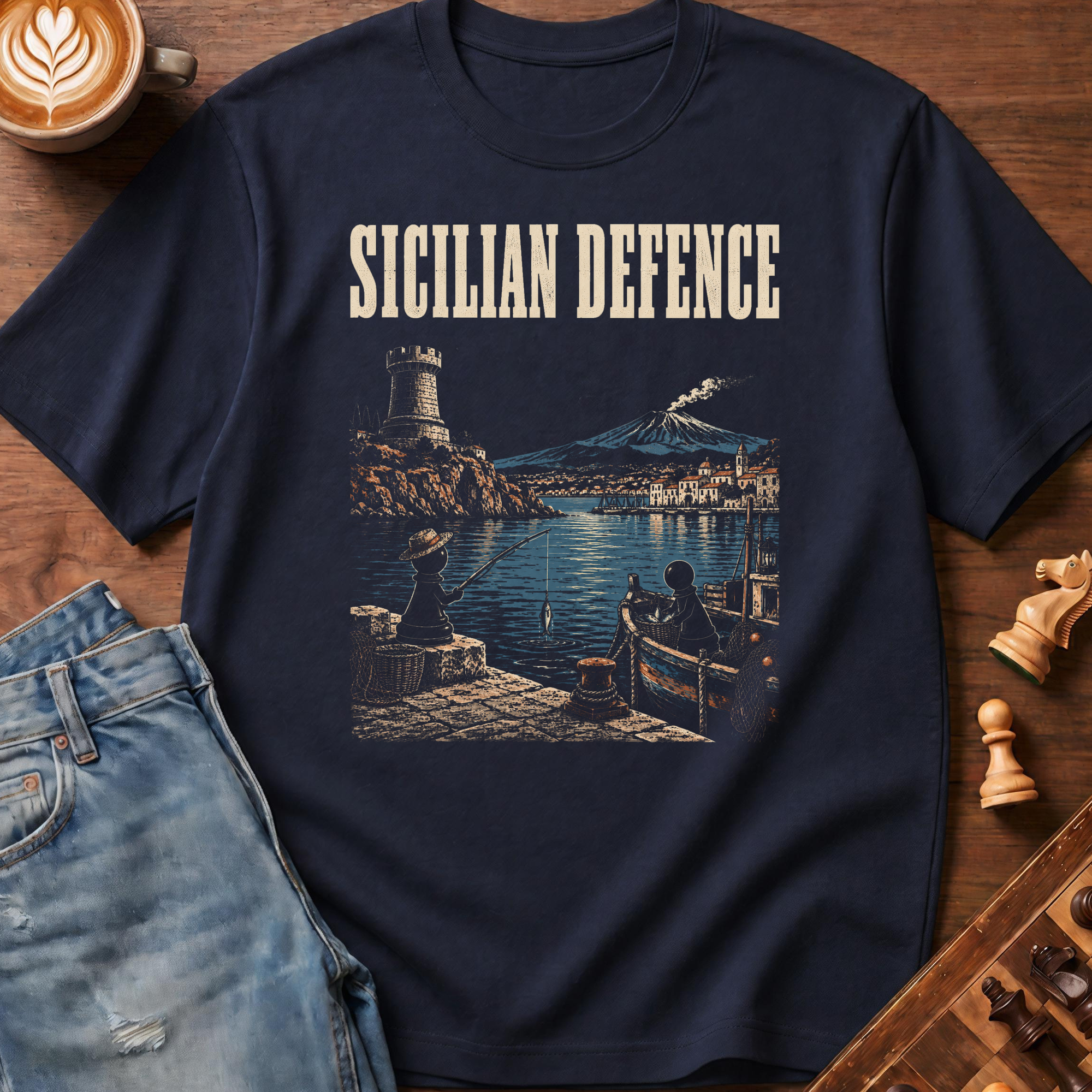 Sicilian Harbour Defence T-Shirt