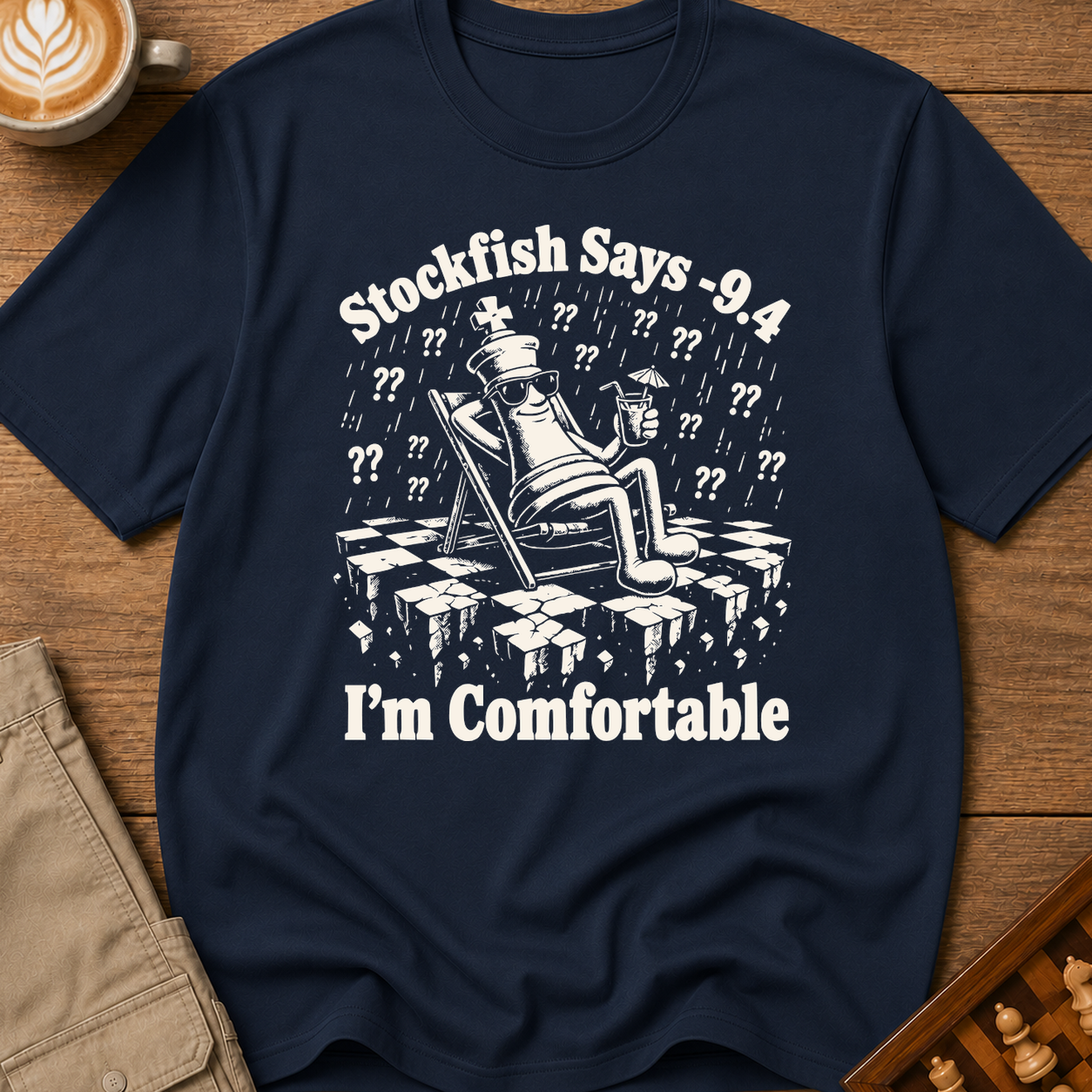 Stockfish Says I'm Comfortable T-Shirt