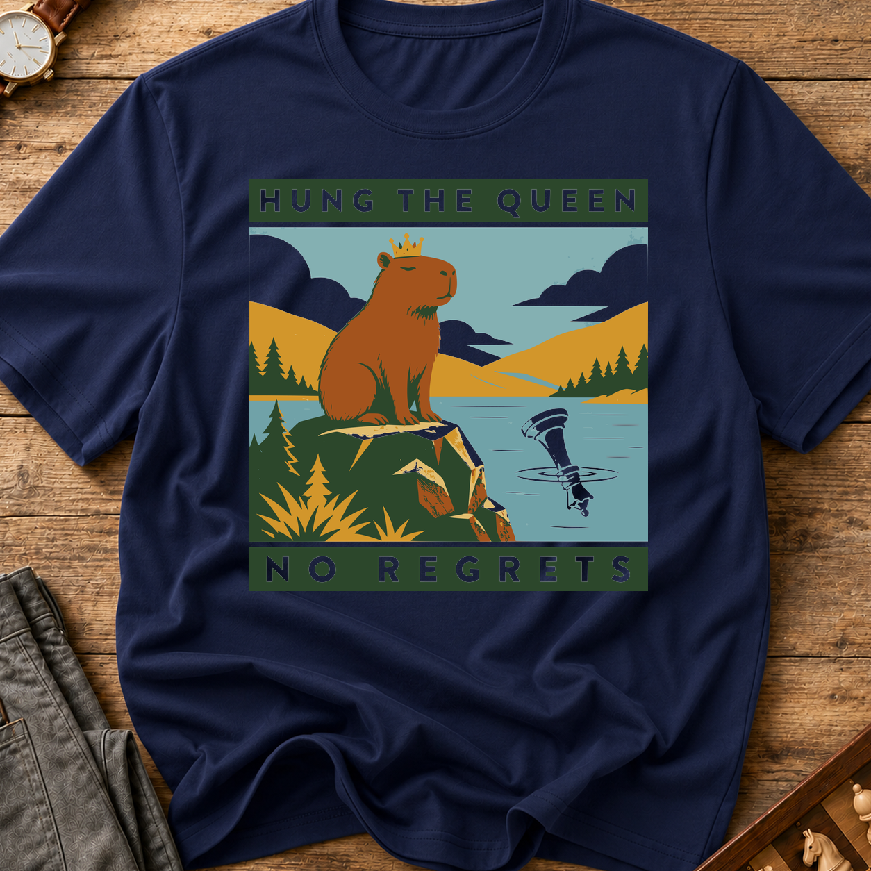Hung The Queen No Regrets T-Shirt