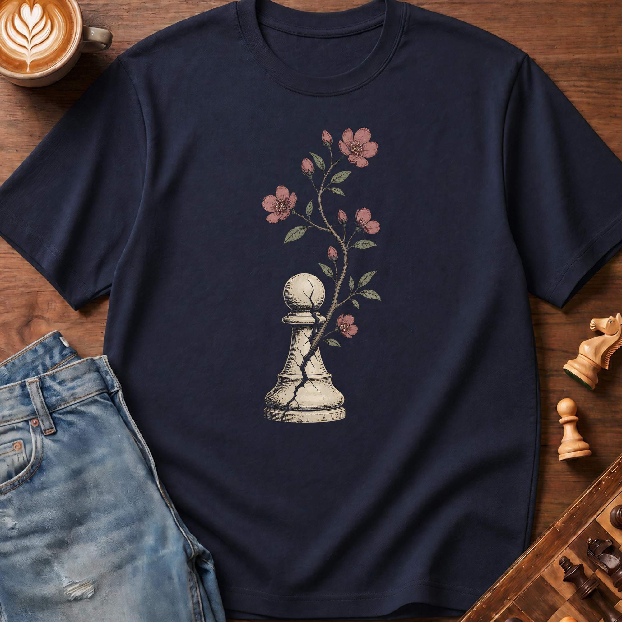Bloom Through Cracks T-Shirt
