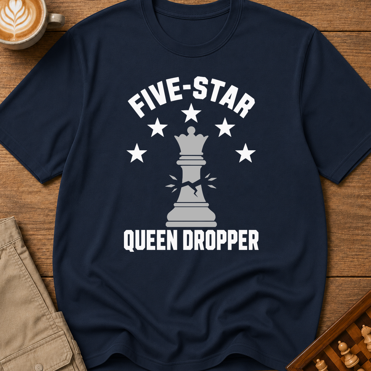 Five-Star Queen Dropper T-Shirt