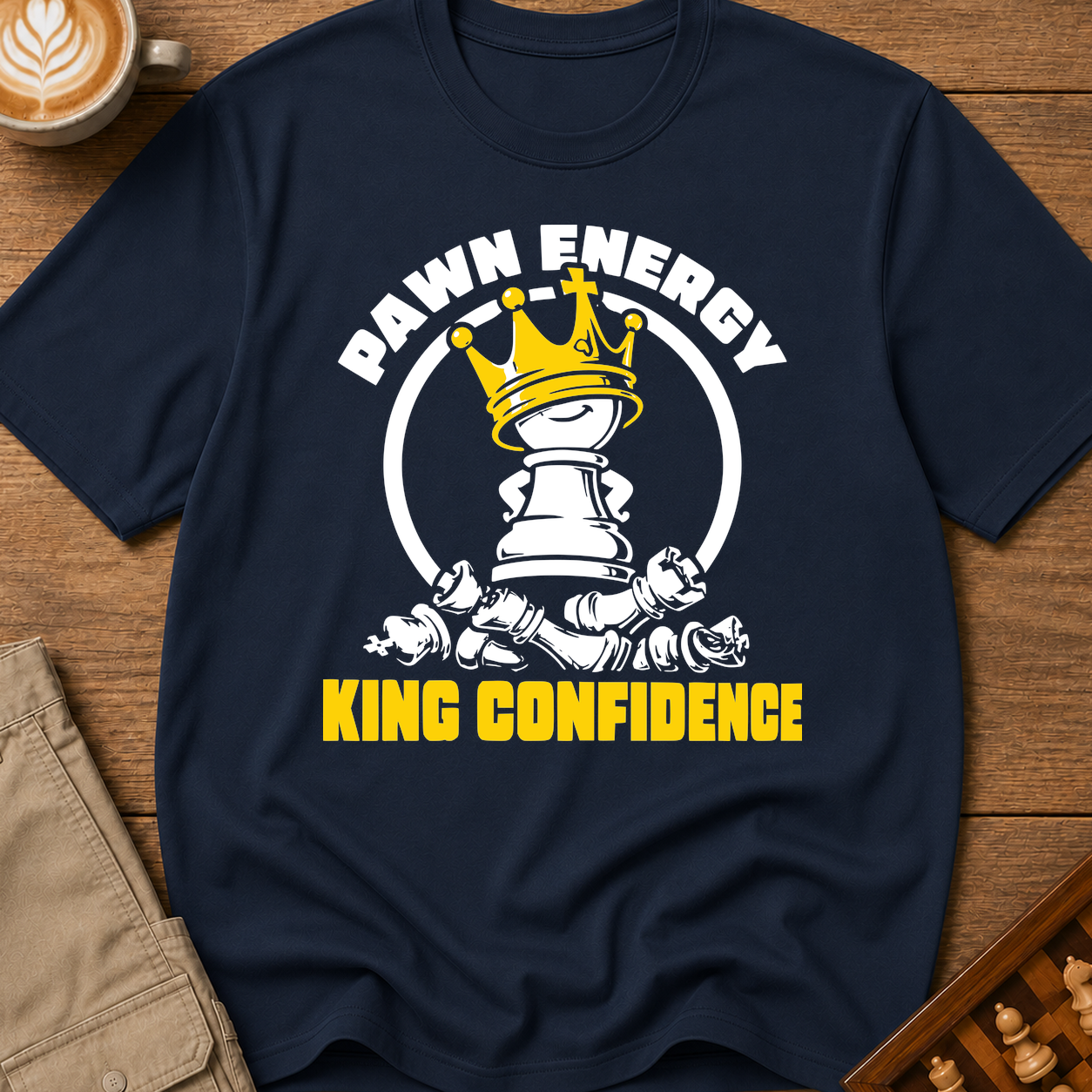 Pawn Energy King Confidence T-Shirt