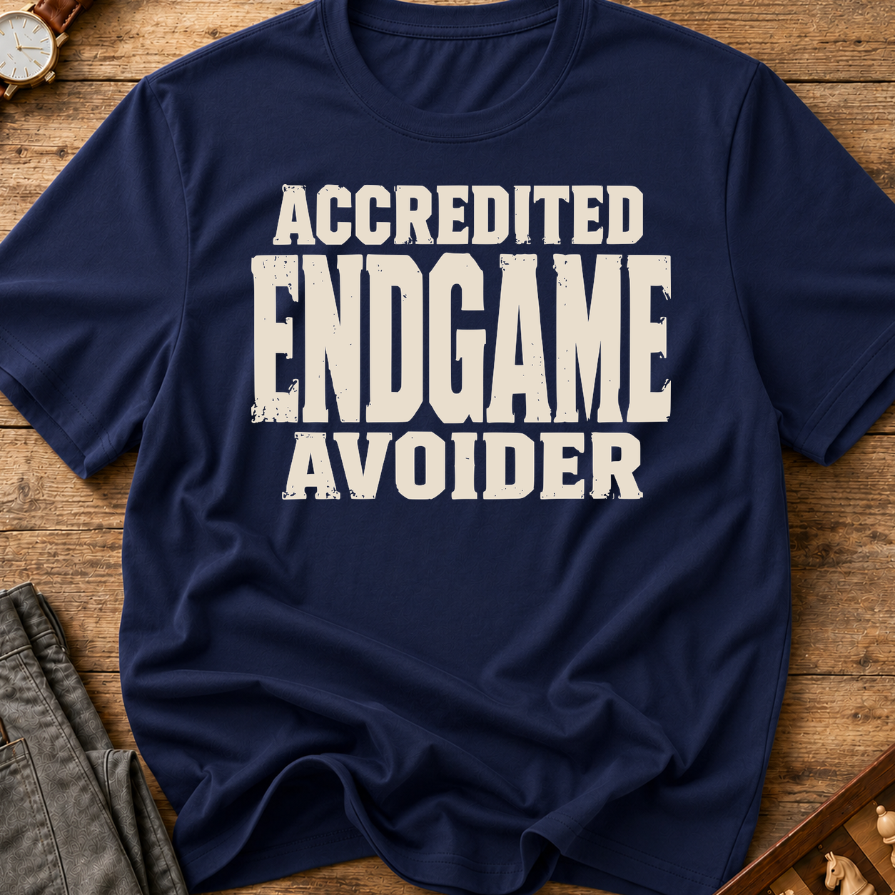 Accredited Endgame Avoider T-Shirt
