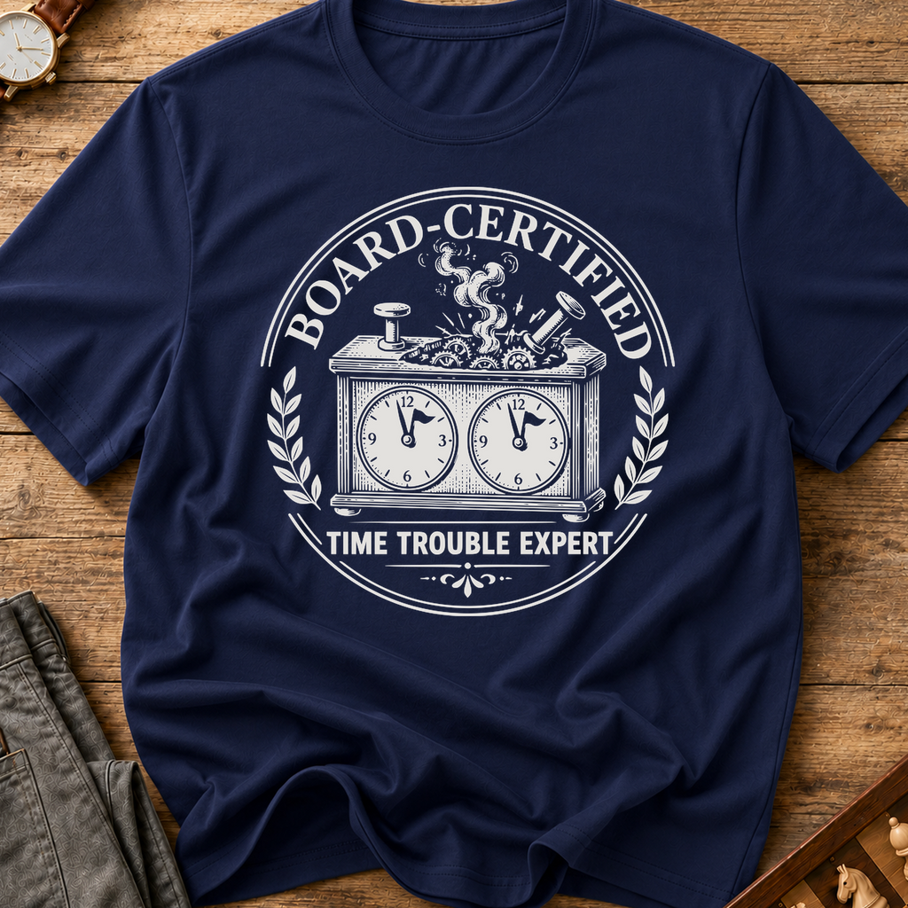 Board-Certified Time Trouble Expert T-Shirt