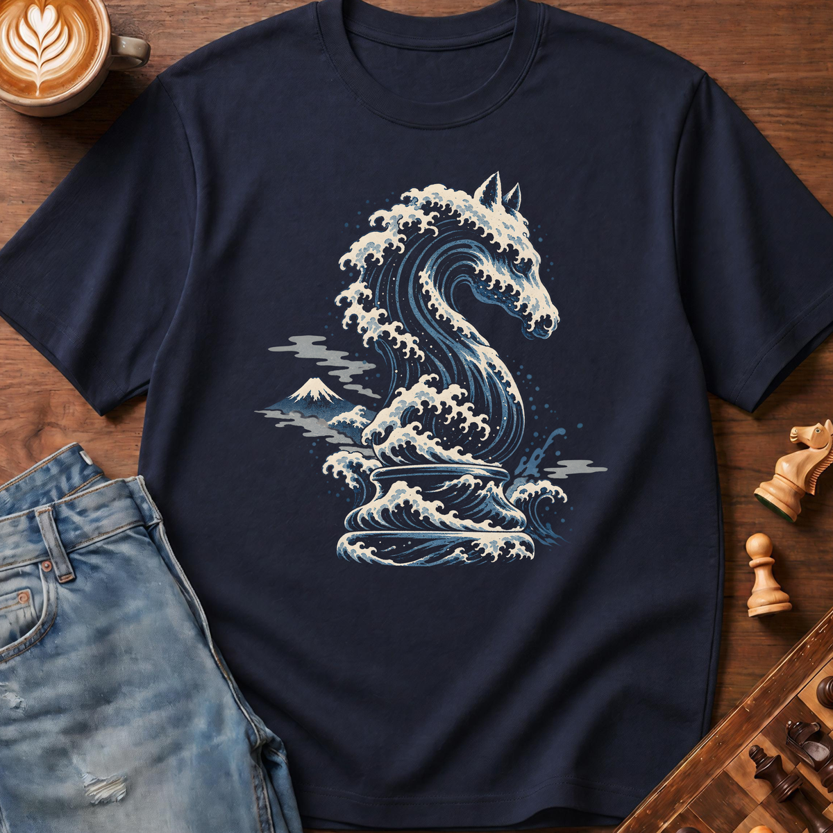 Great Wave Knight T-Shirt