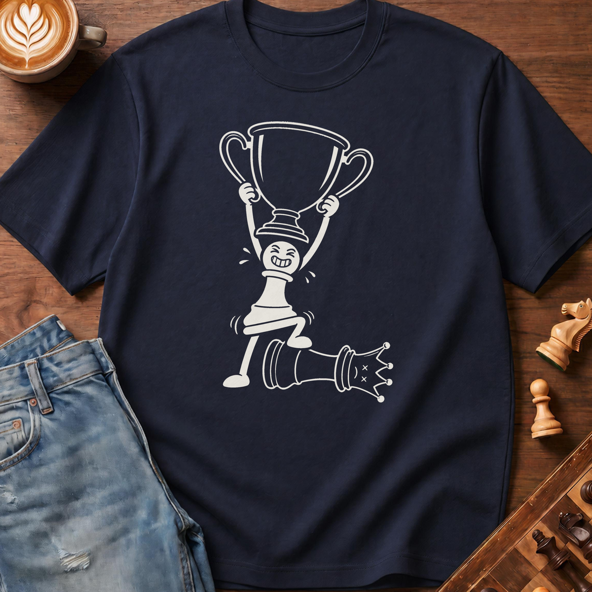 Pawn Trophy Upset T-Shirt