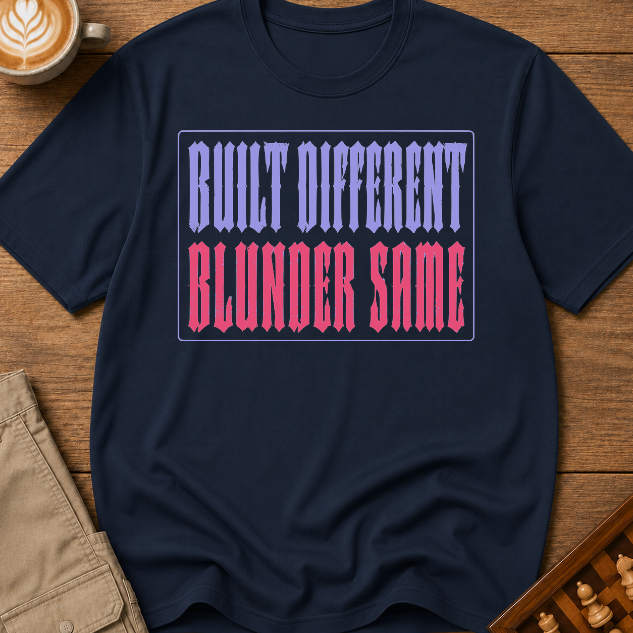 Built Different Blunder Same T-Shirt