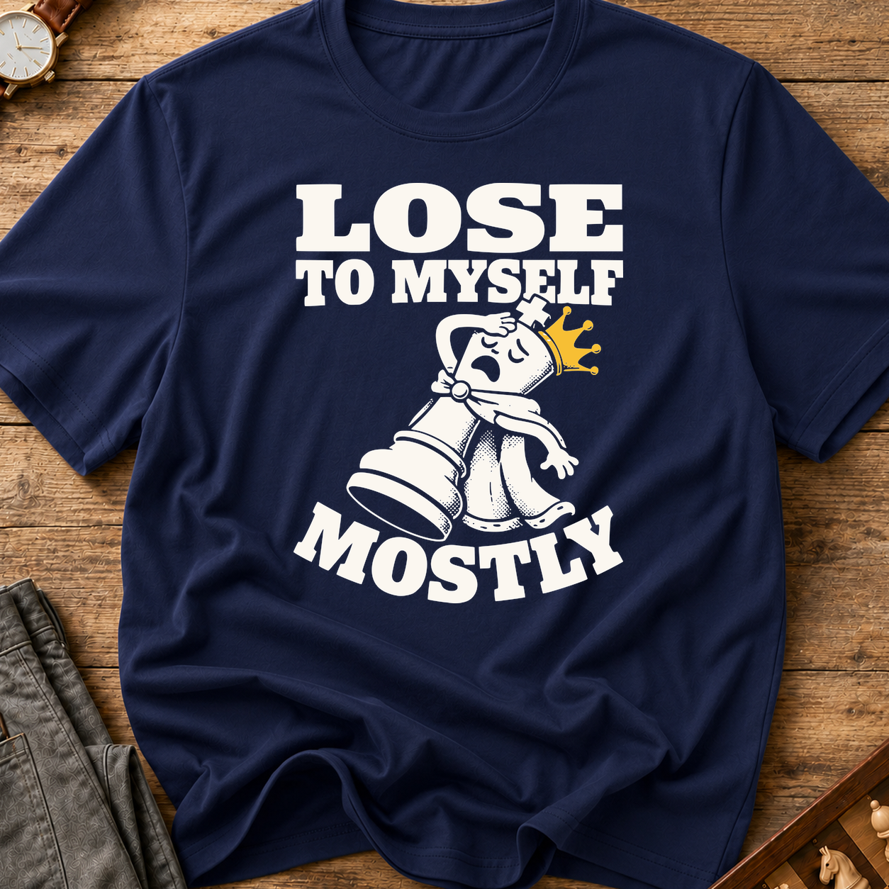 I Lose To Myself Mostly T-Shirt