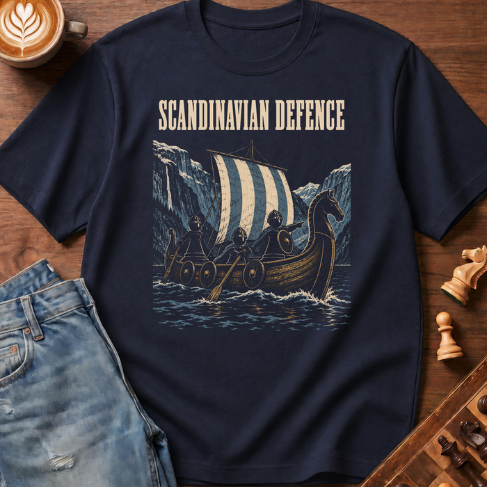 Scandinavian Longship Defence T-Shirt