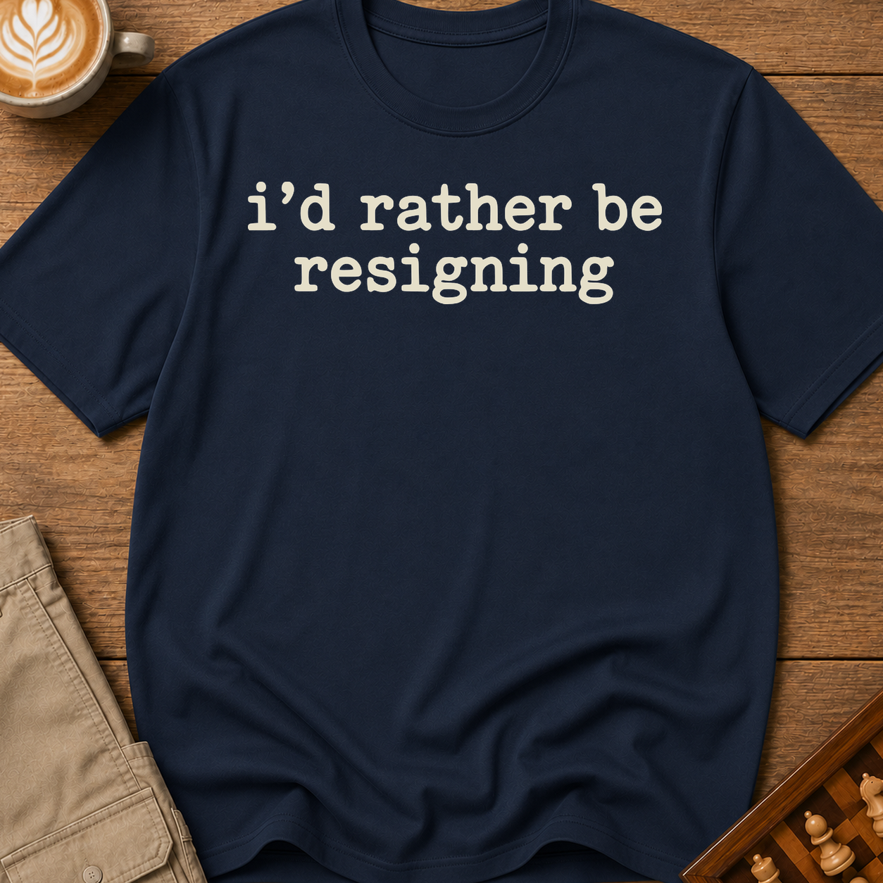 Rather Be Resigning T-Shirt