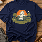 Knight On A Park Bench T-Shirt