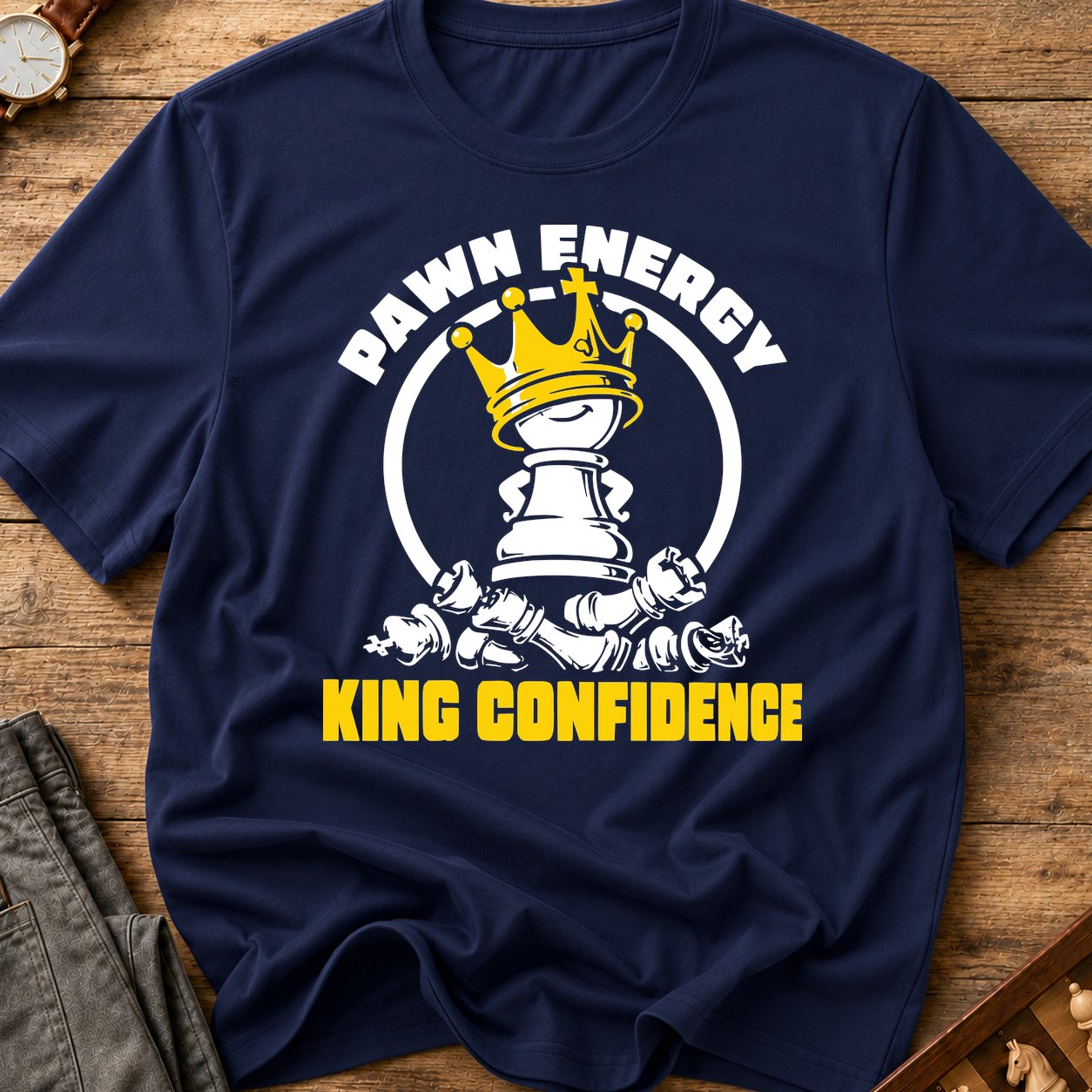 Pawn Energy King Confidence T-Shirt