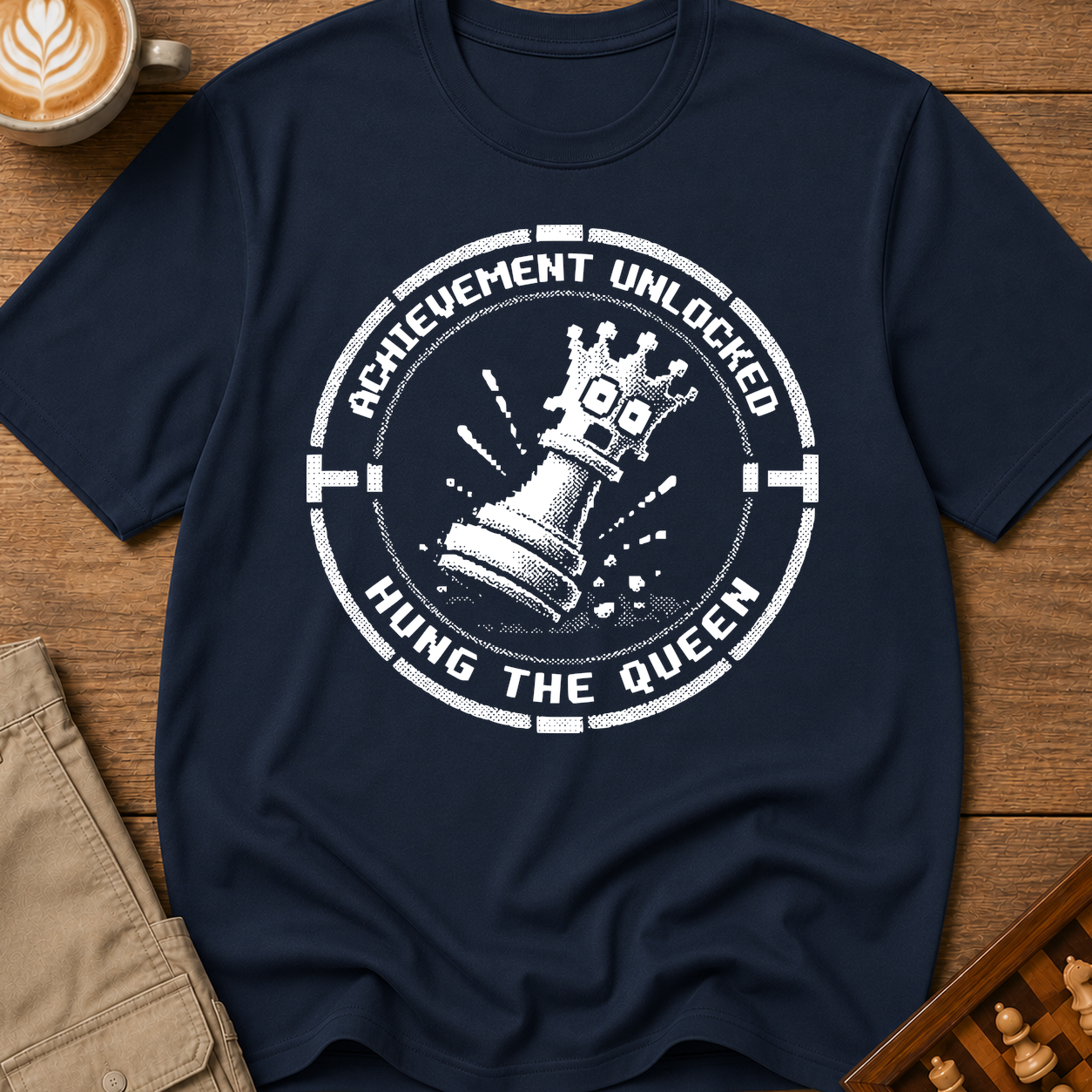 Achievement Unlocked Hung The Queen T-Shirt