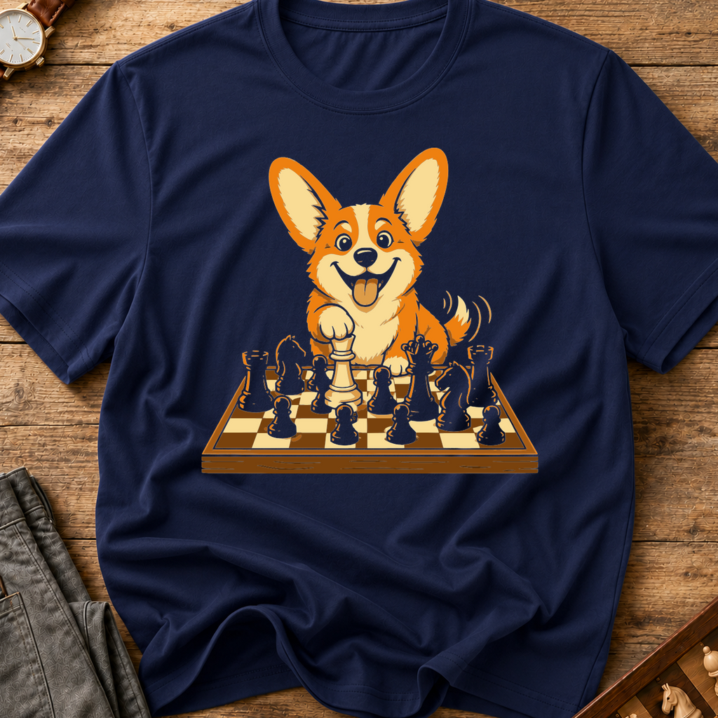 Caped Crusader Corgi T-Shirt