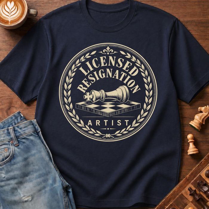 Licensed Resignation Artist T-Shirt