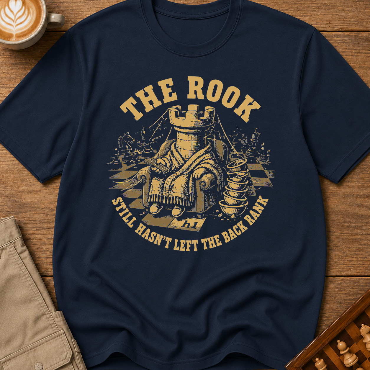 The Rook Still Hasn't Left The Back Rank T-Shirt