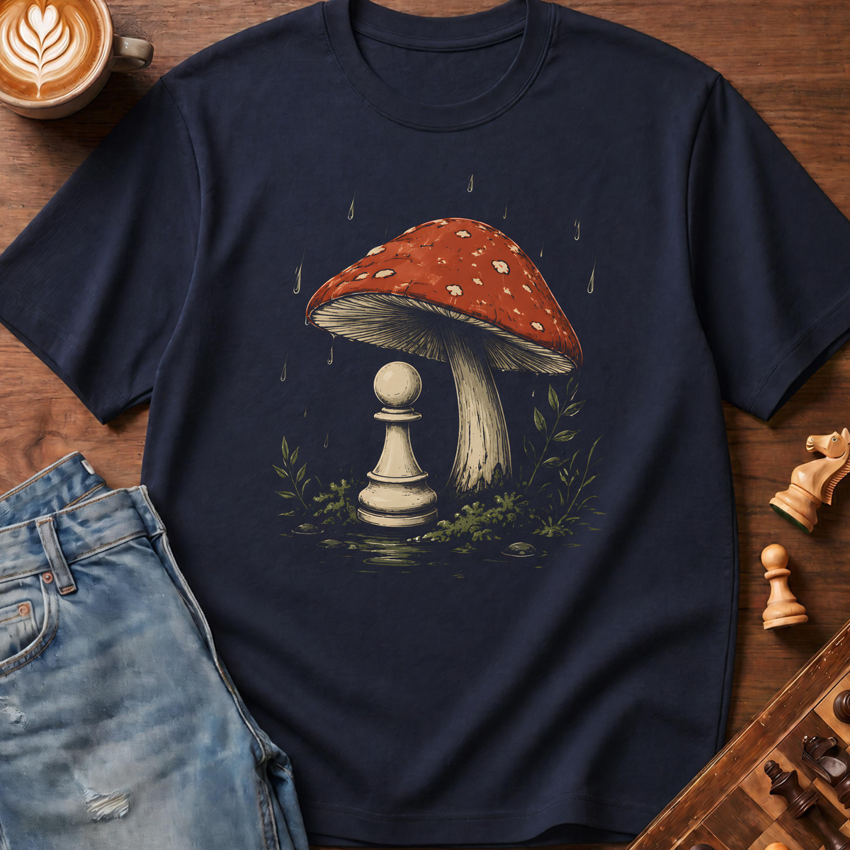 Mushroom Pawn Shelter T-Shirt
