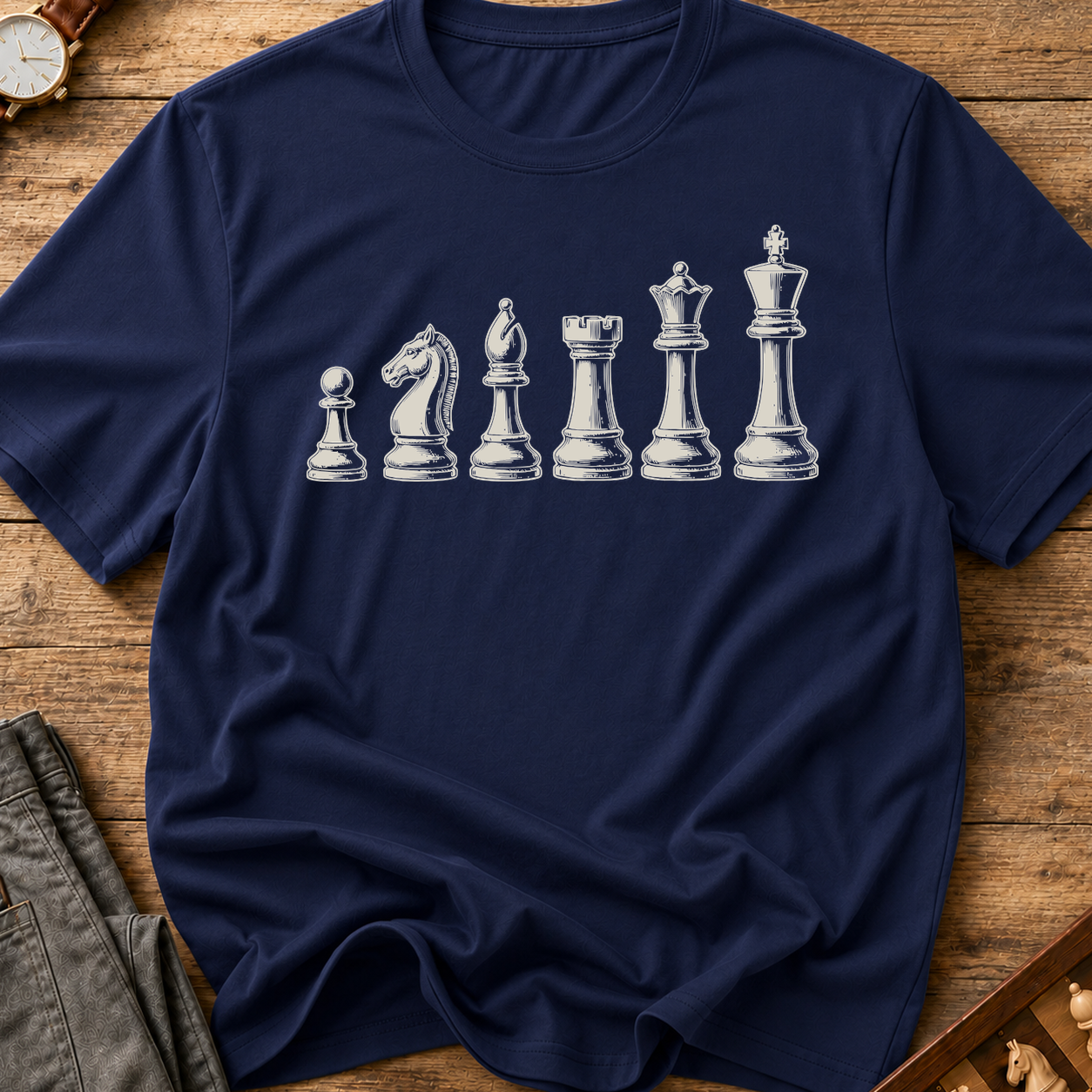 Piece Lineup Minimal T-Shirt
