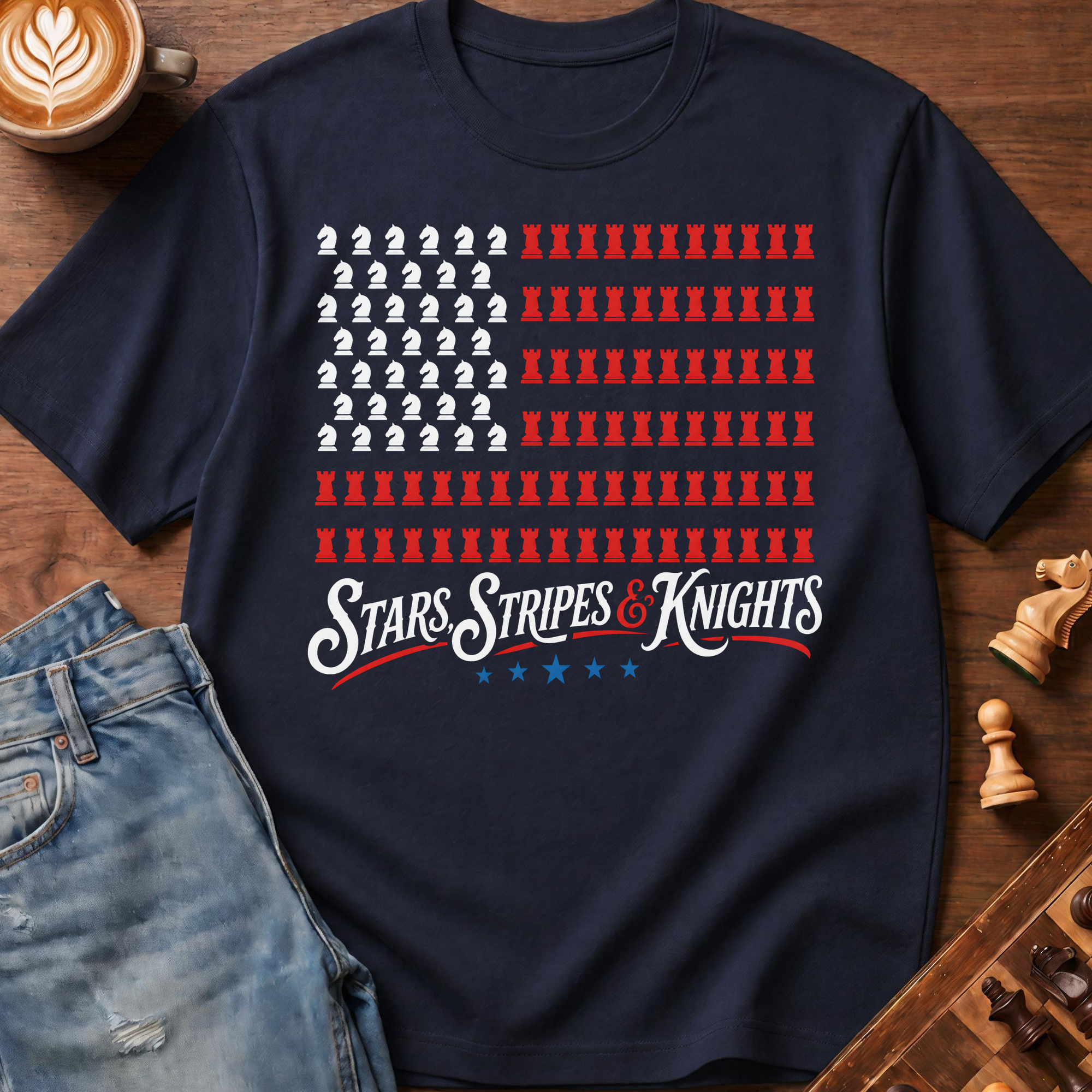 Stars, Stripes & Knights T-Shirt