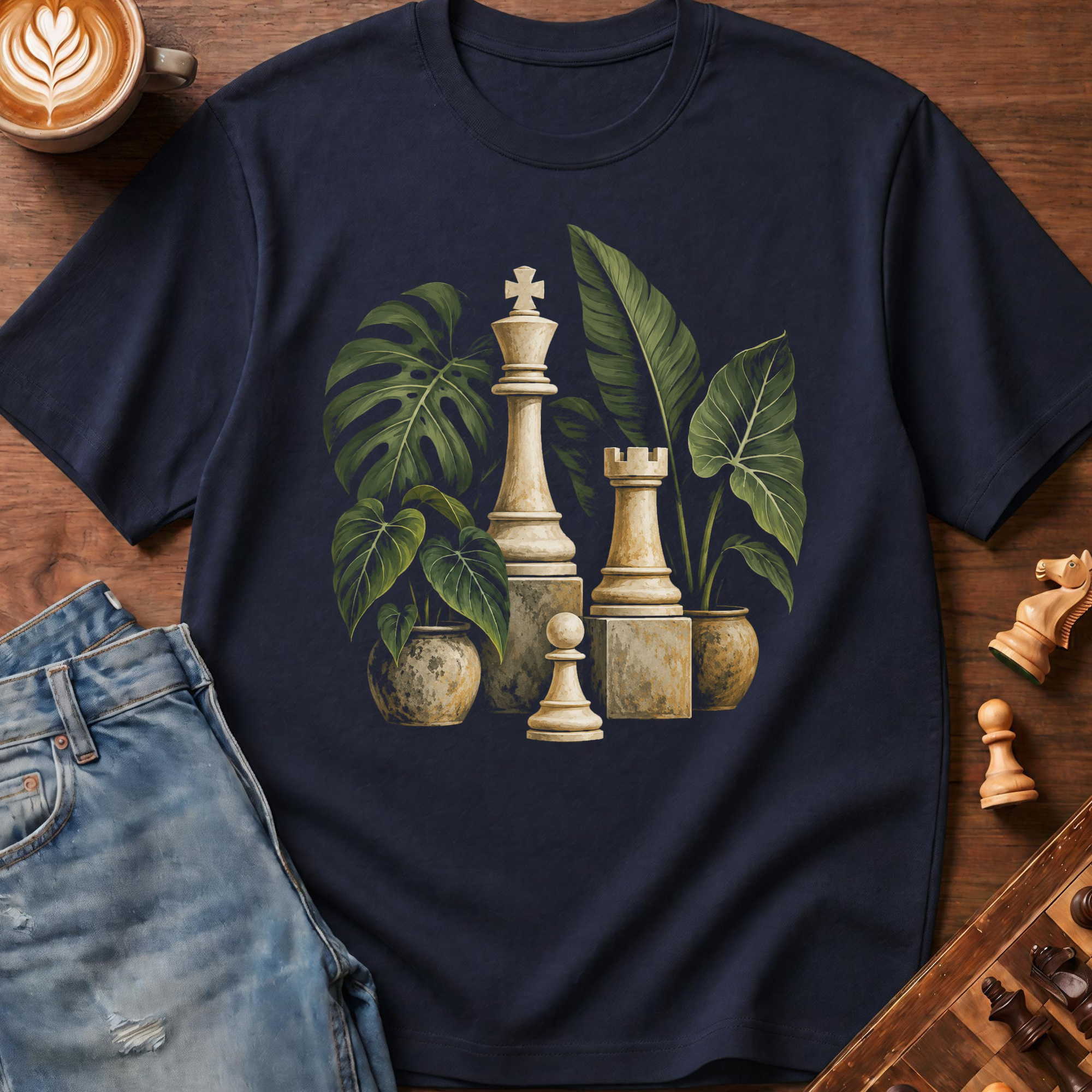 Tropical Chess Garden T-Shirt