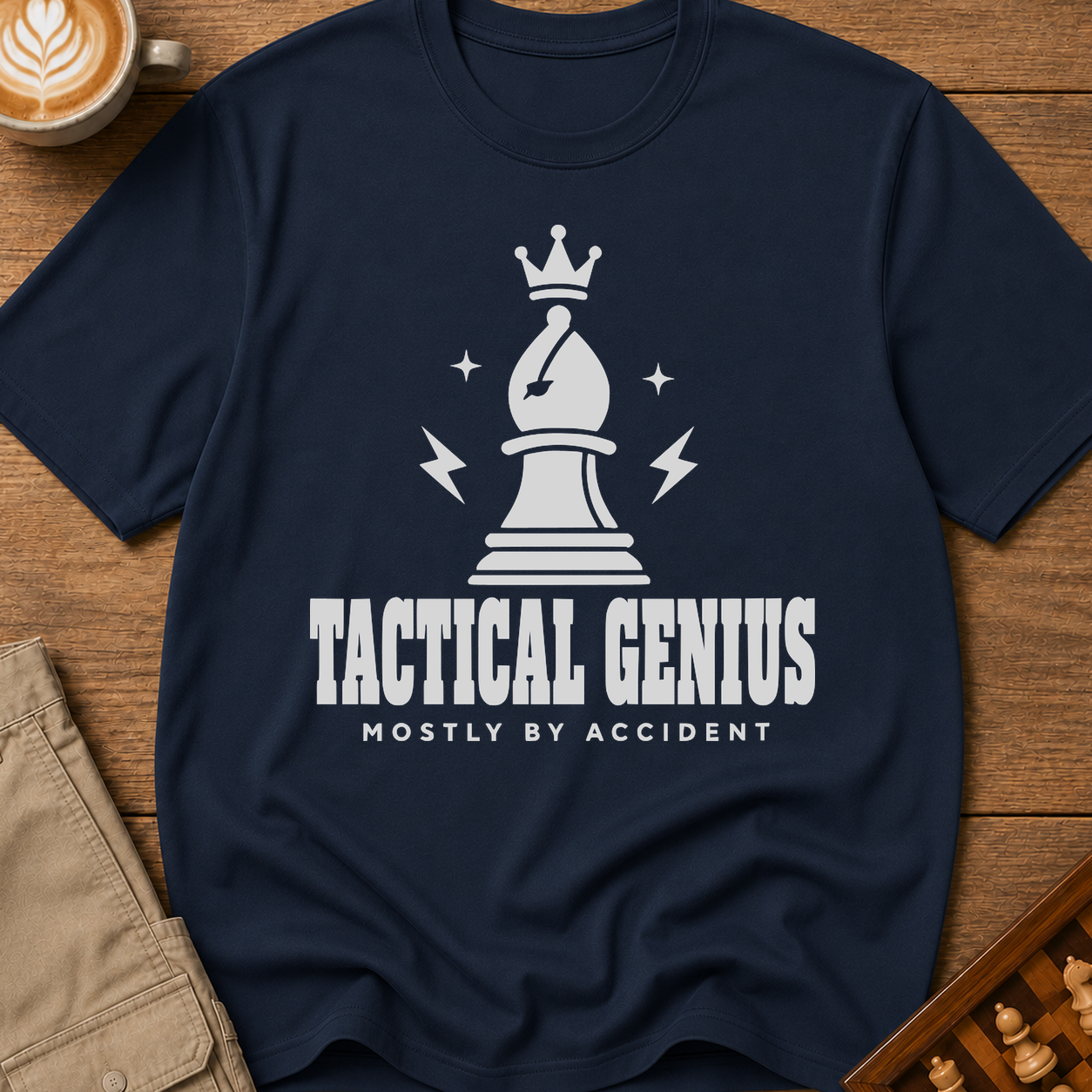 Tactical Genius By Accident T-Shirt