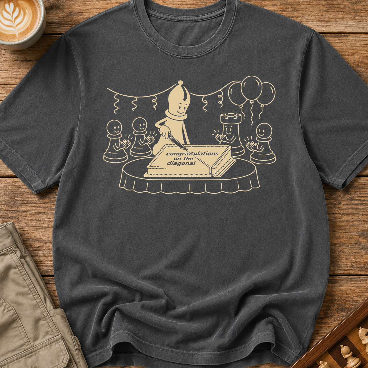Congrats on the Diagonal T-Shirt