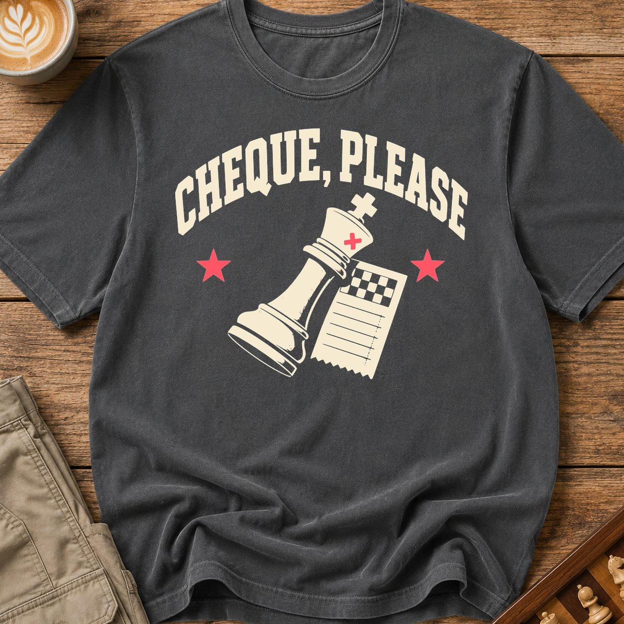 Cheque Please T-Shirt
