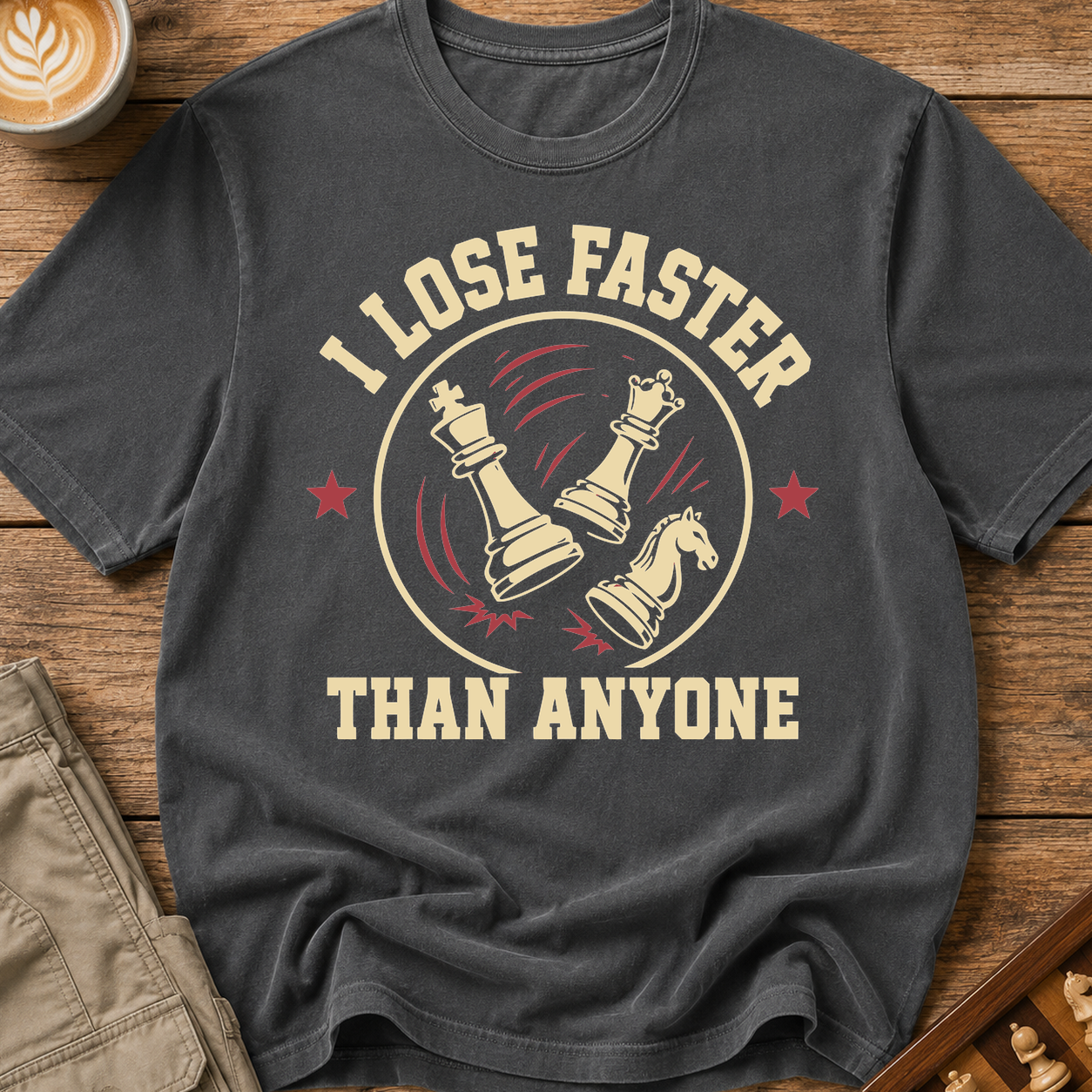 I Lose Faster Than Anyone T-Shirt