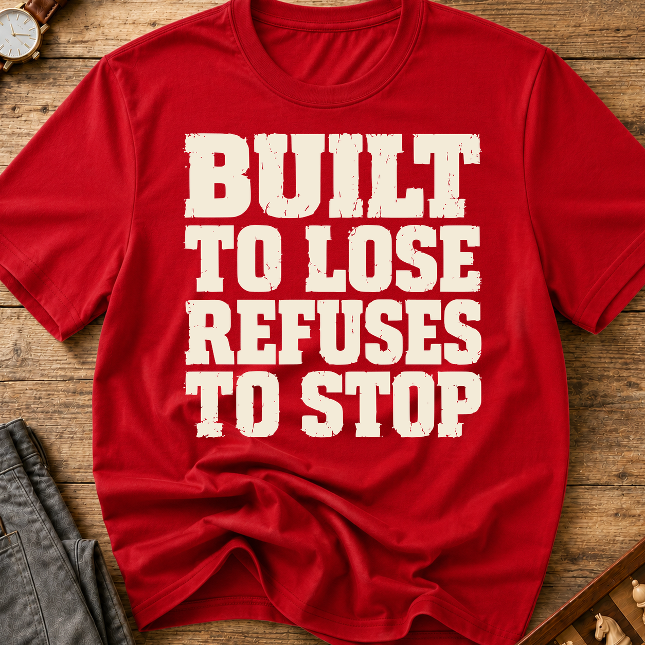 Built To Lose Refuses To Stop T-Shirt