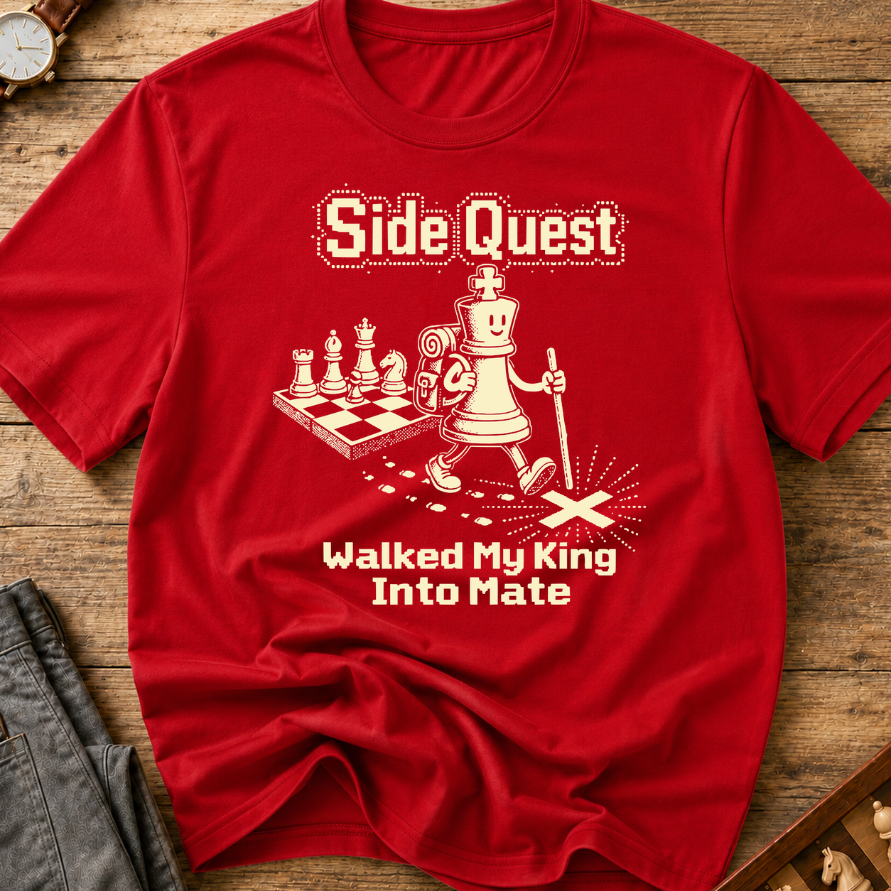 Walked My King Into Mate T-Shirt