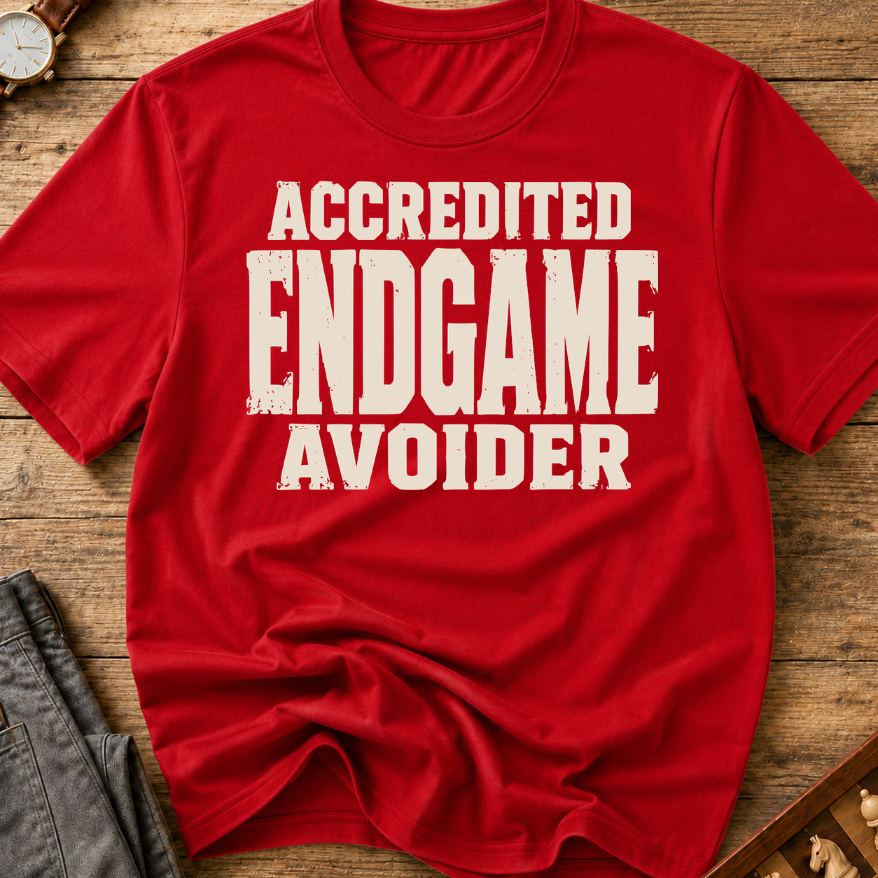 Accredited Endgame Avoider T-Shirt