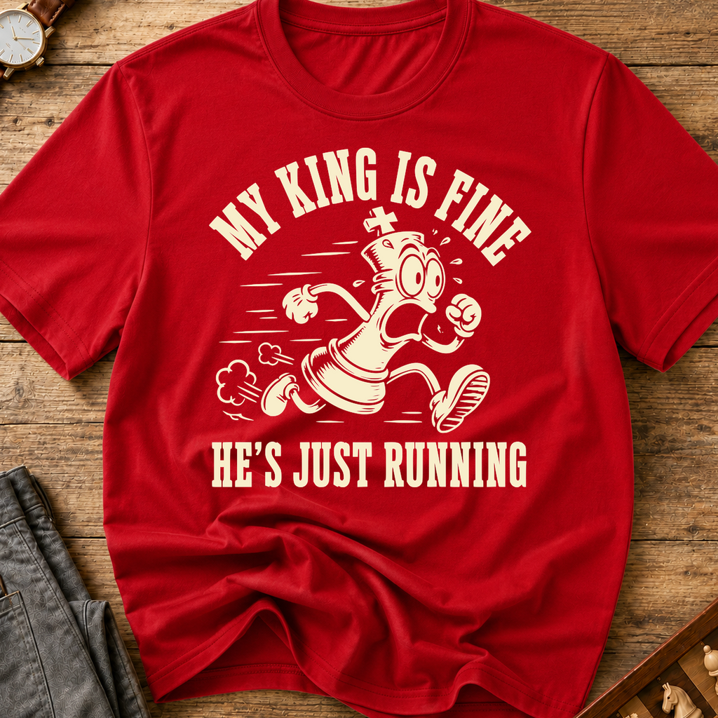 My King Is Fine He's Just Running T-Shirt