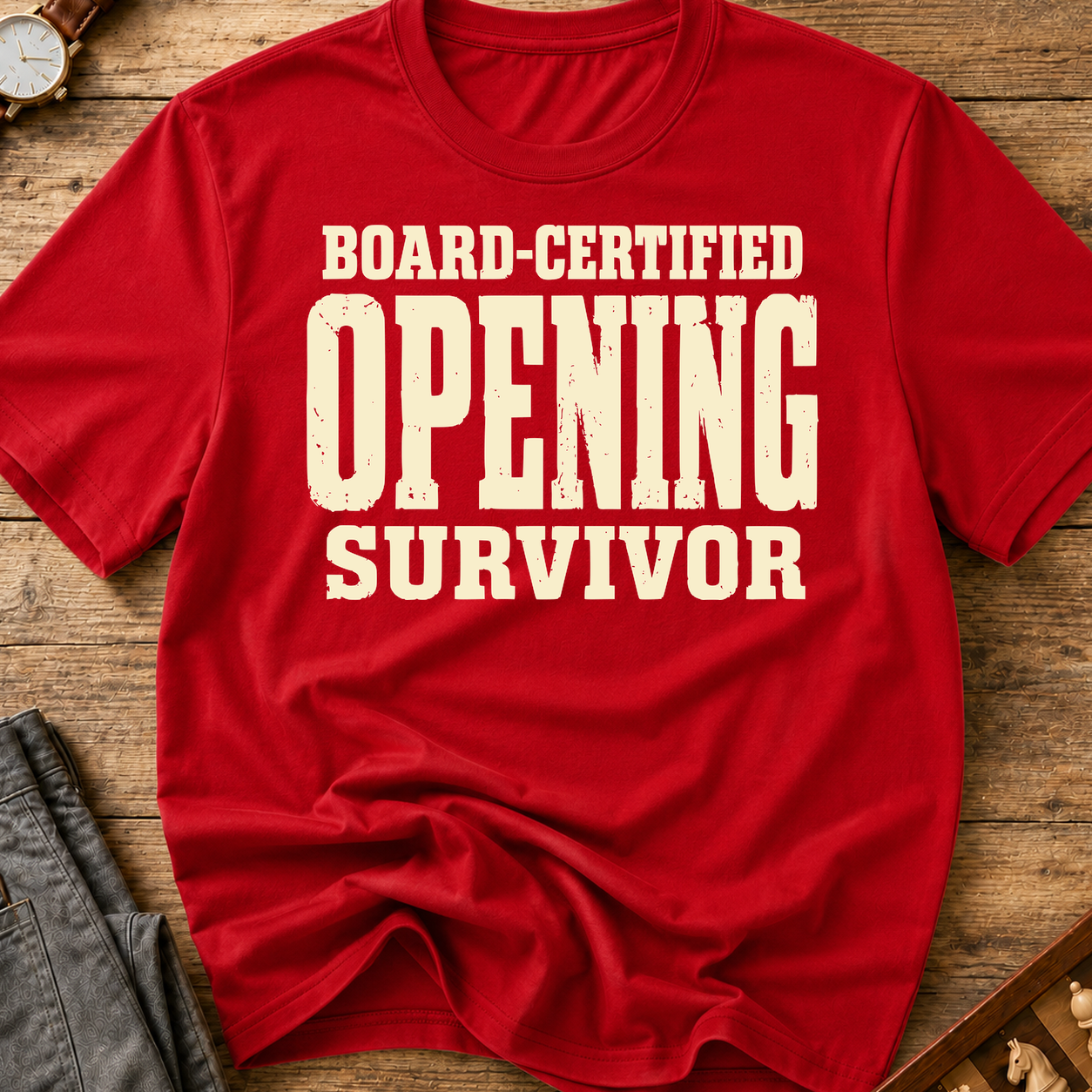 Board-Certified Opening Survivor T-Shirt