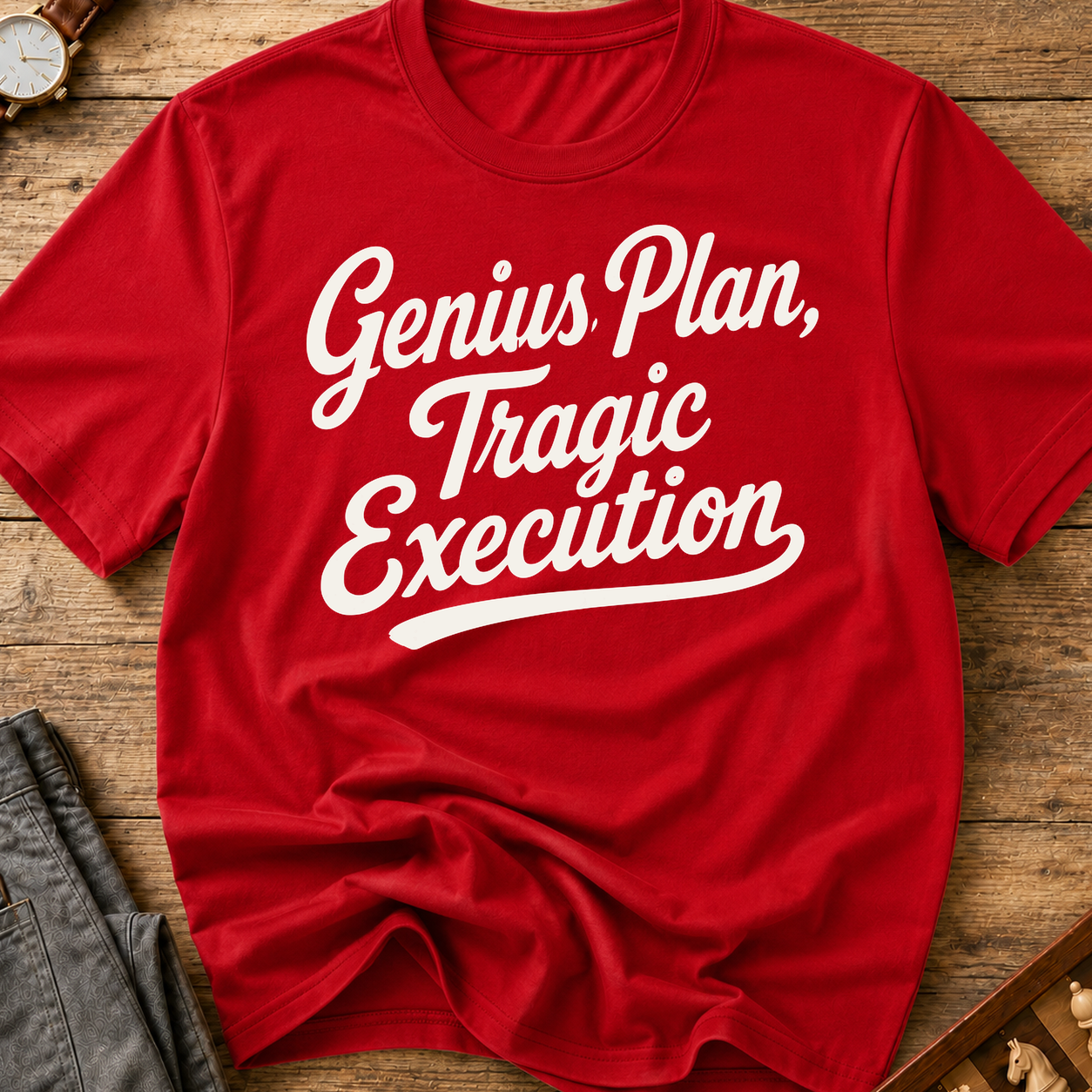 Genius Plan Tragic Execution T-Shirt