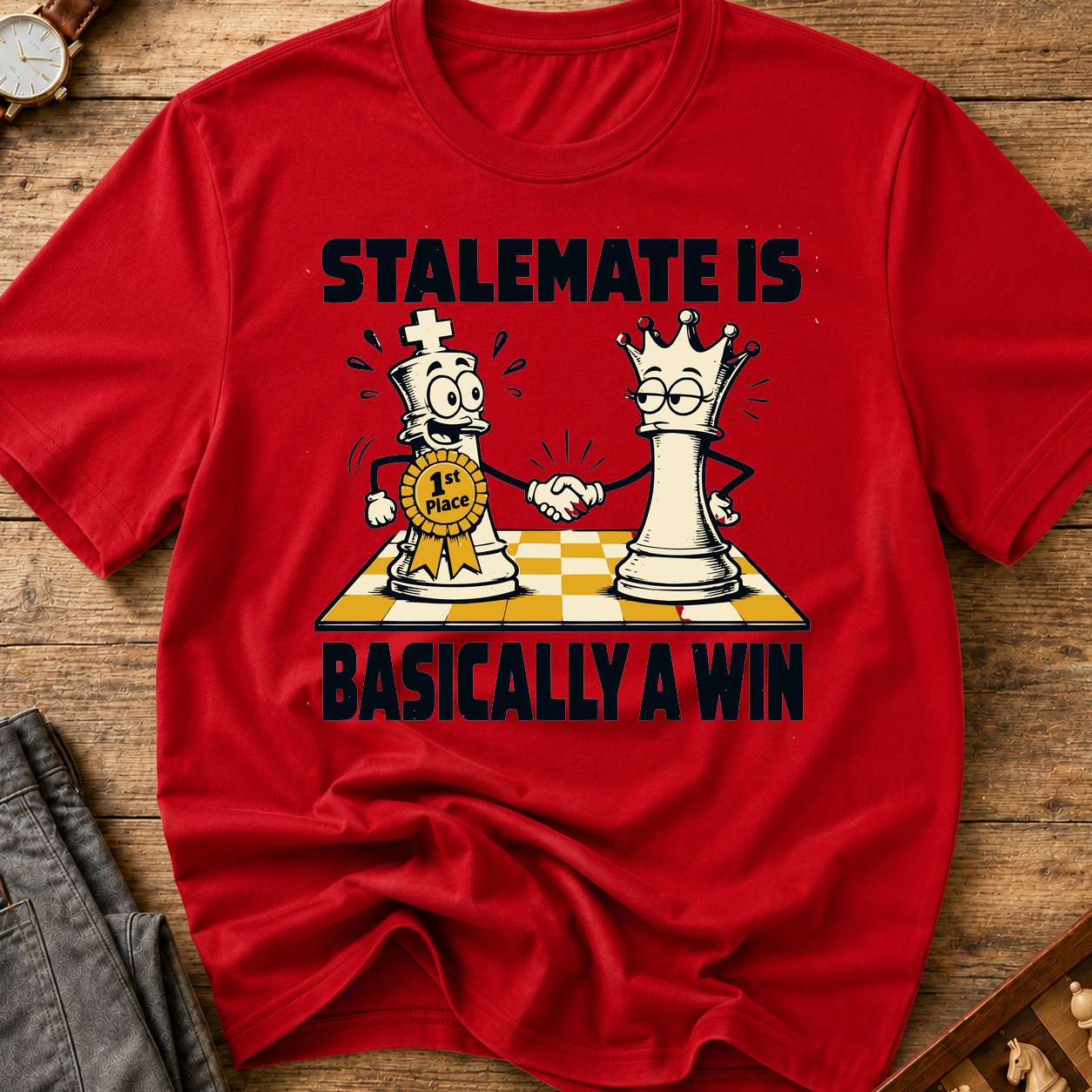 Stalemate Is Basically A Win T-Shirt