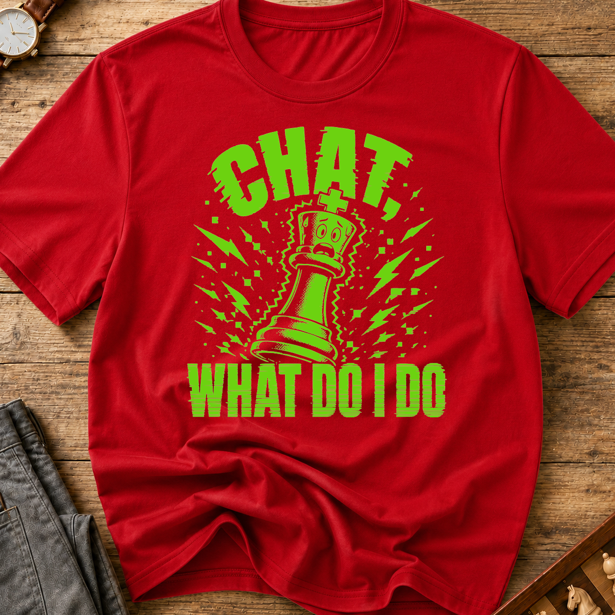 Chat What Do I Do T-Shirt