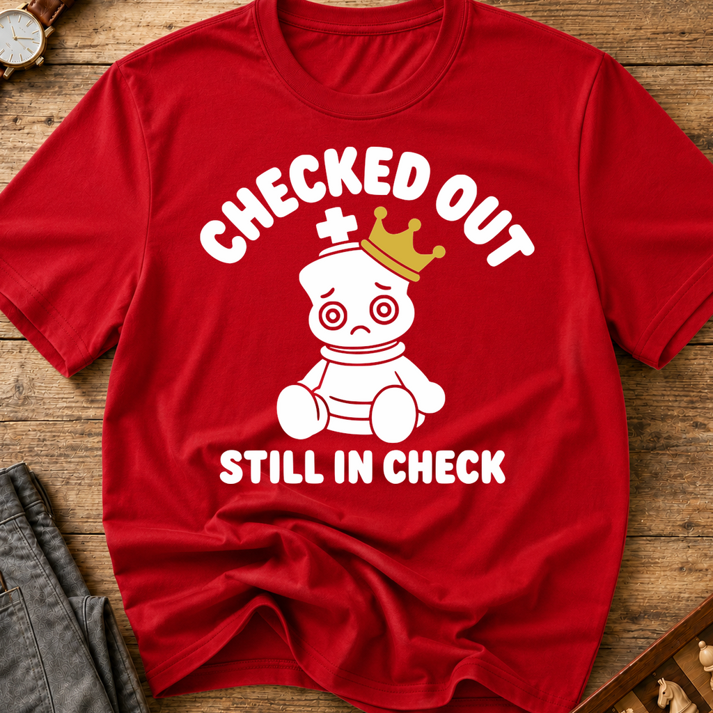 Checked Out Still In Check T-Shirt