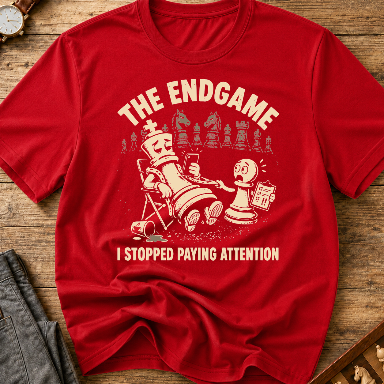 The Endgame I Stopped Paying Attention T-Shirt