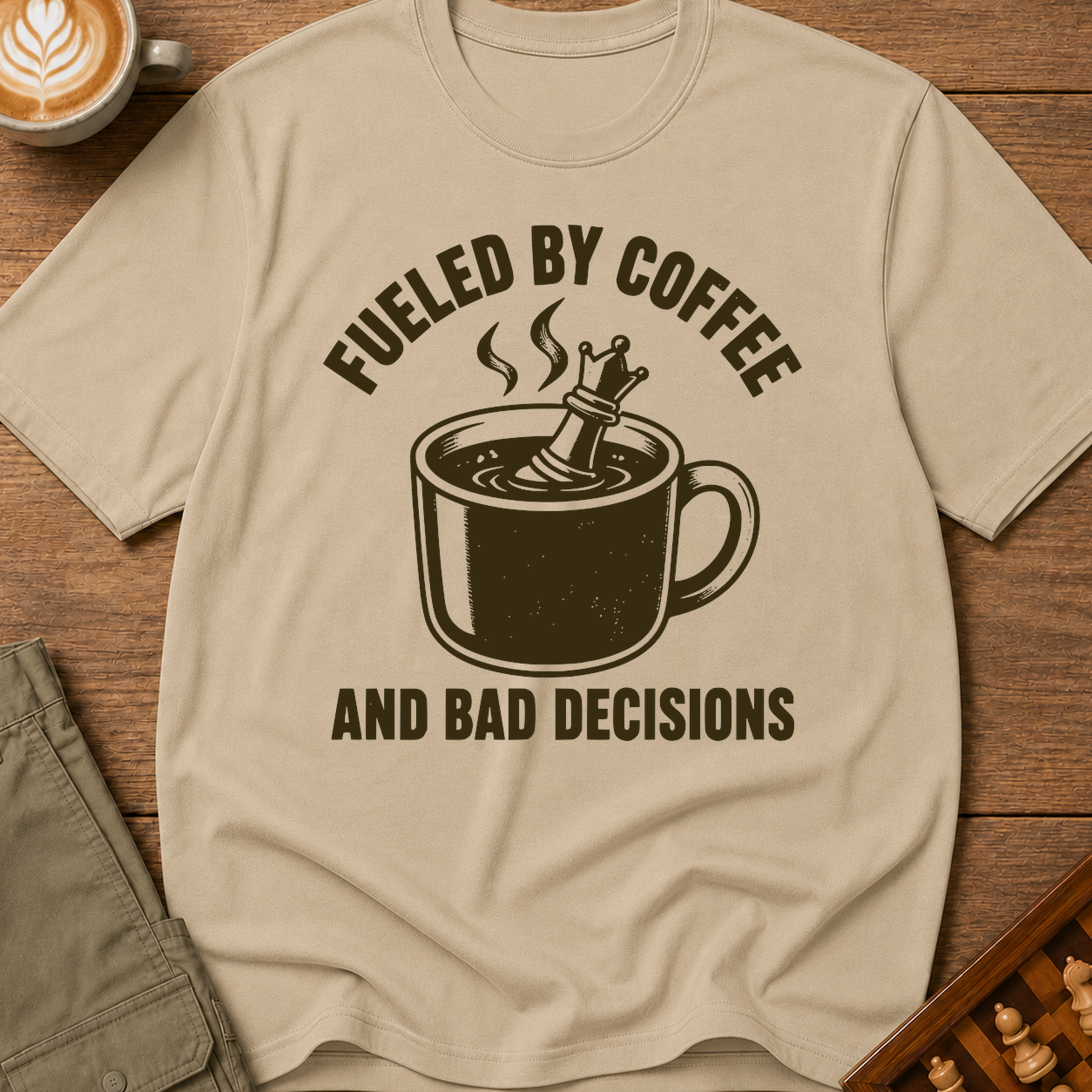 Fueled By Coffee And Bad Decisions T-Shirt
