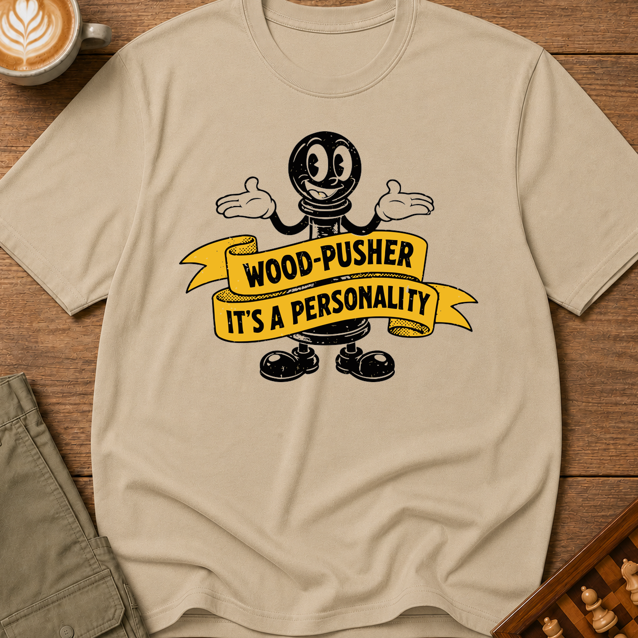 Wood-Pusher It's A Personality T-Shirt