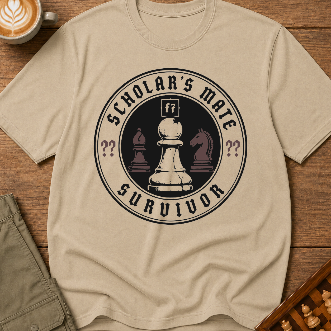 Scholars Mate Survivor T-Shirt