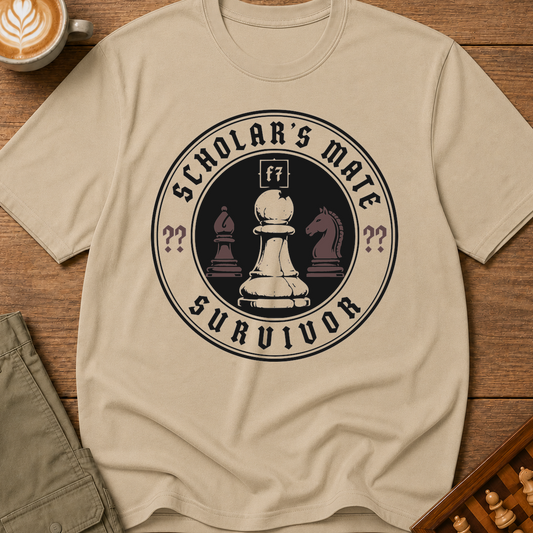 Scholars Mate Survivor T-Shirt