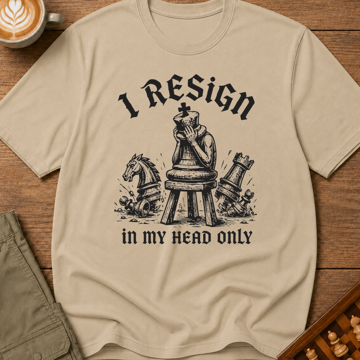 I Resign In My Head Only T-Shirt