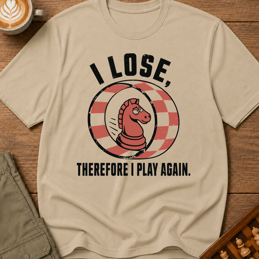 I Lose Therefore I Play Again T-Shirt
