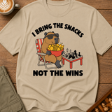 I Bring The Snacks Not The Wins T-Shirt