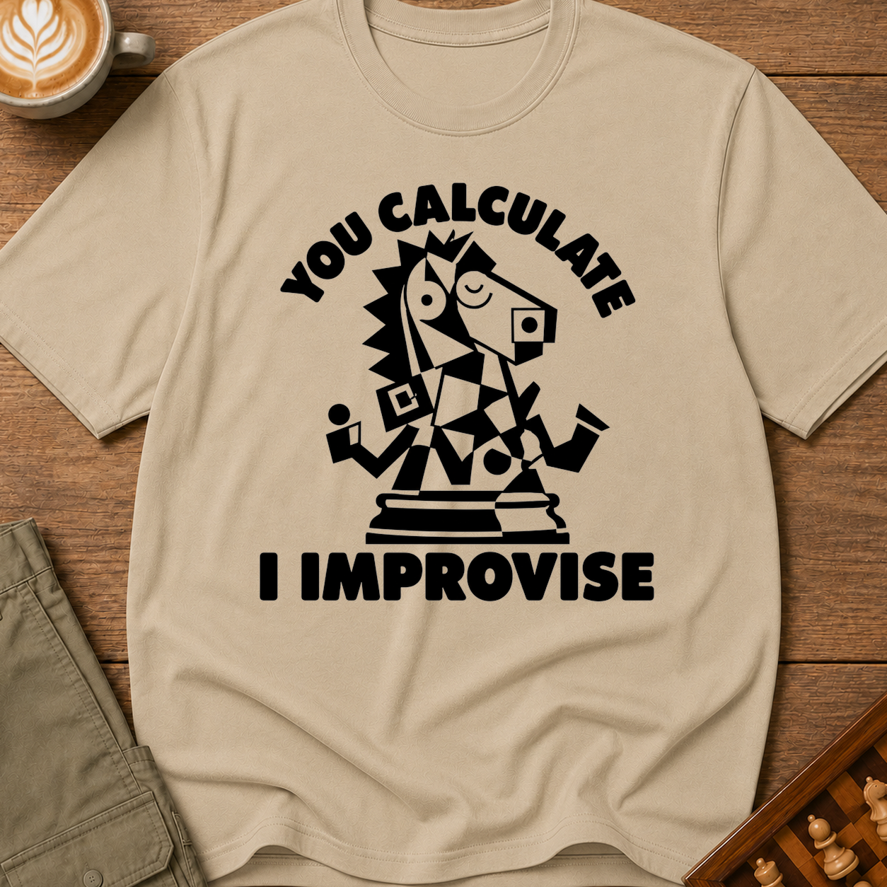You Calculate I Improvise T-Shirt