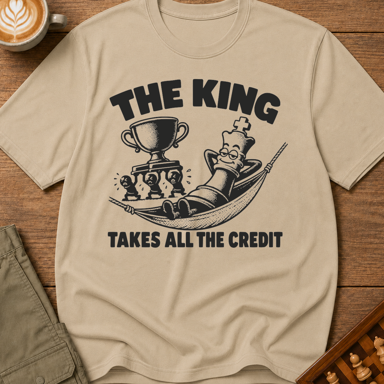 The King Takes All The Credit T-Shirt