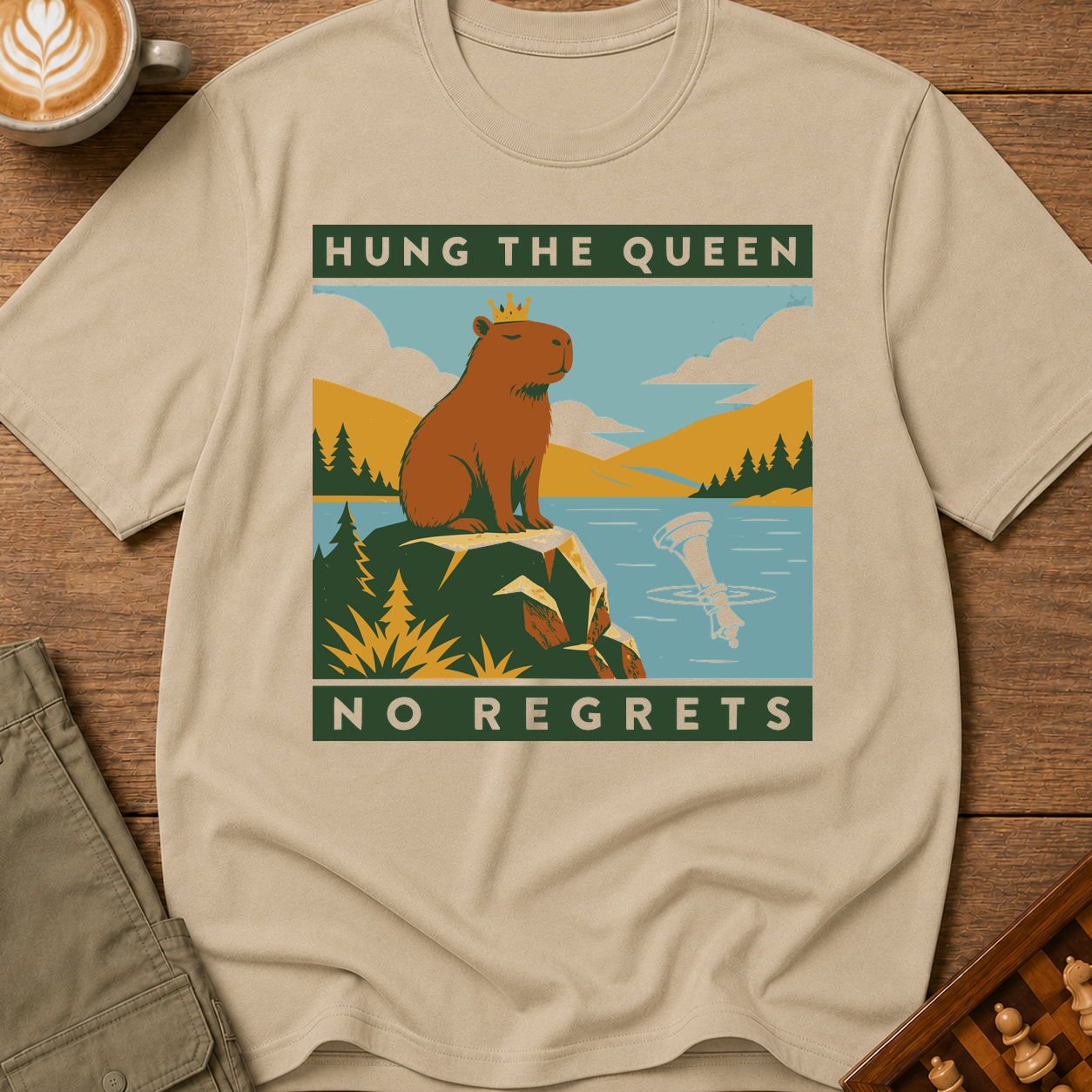 Hung The Queen No Regrets T-Shirt