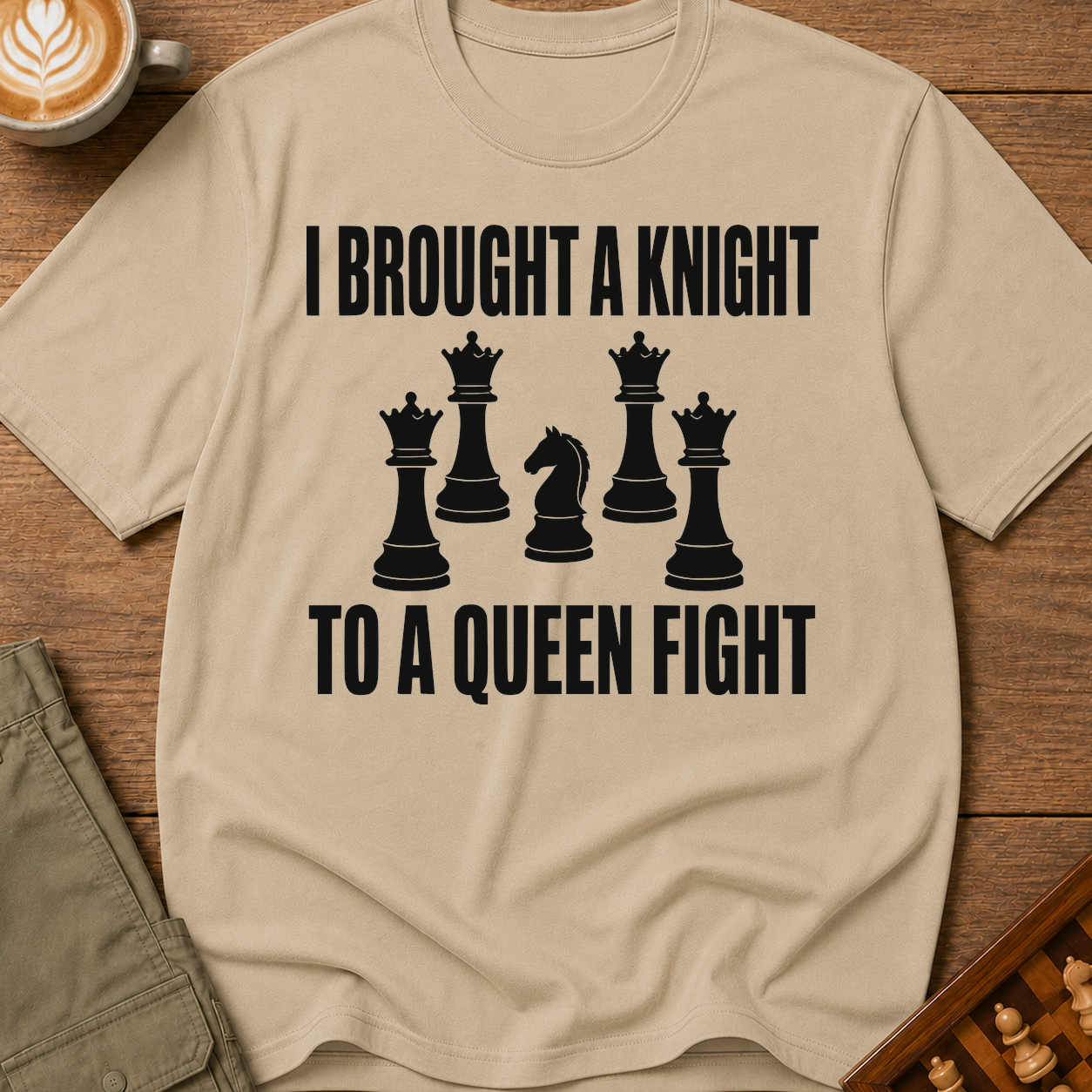 Knight to a Queen Fight T-Shirt