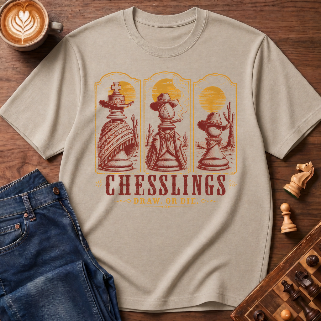 Chesslings Draw Or Die T-Shirt